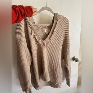 Cozy V neck sweater